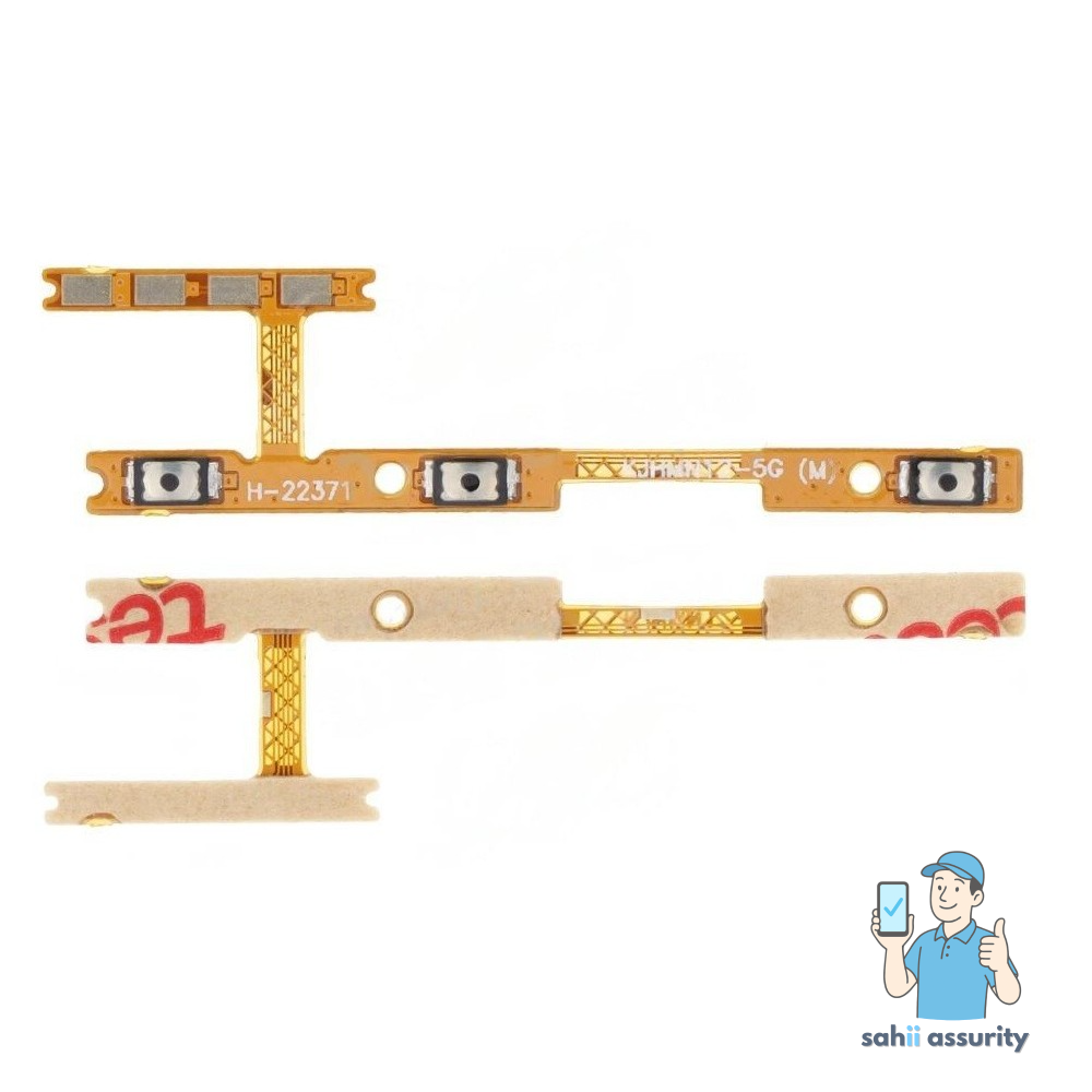 Volume Button Flex Cable for Xiaomi Redmi Note 12 5G